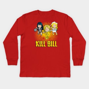 Kill Bill Dolls Kids Long Sleeve T-Shirt